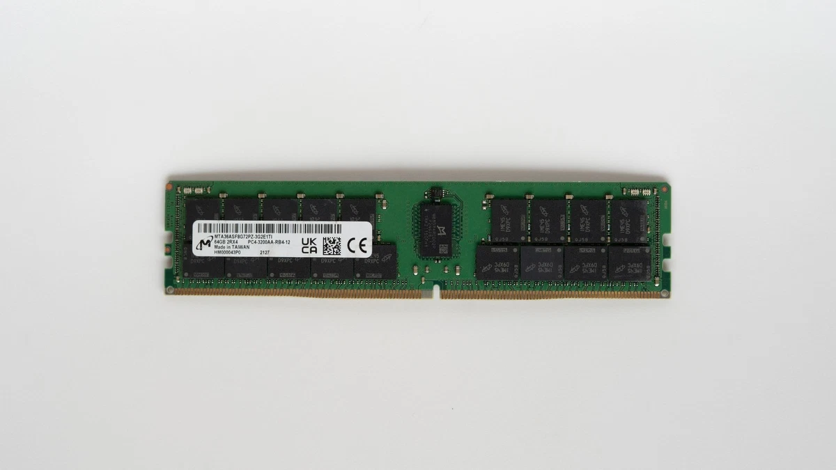 64 GB Capacity per Module DDR4 SDRAM RDIMM Computer Memory (RAM