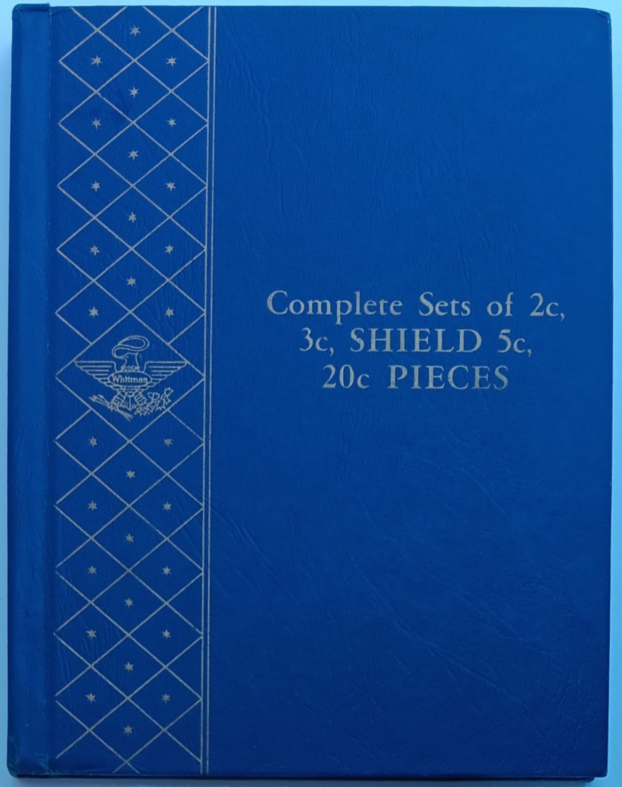 Whitman Complete Set Of 2c 3c Shield 5c Nickel 20c Twenty Cent Pieces 9436 Album