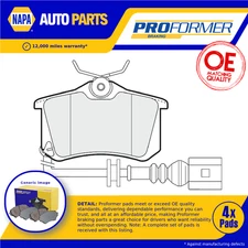 Brake Pads Set Rear PBP7414 Proformer 1K0698451A 6Q0698451 1K0698451C New