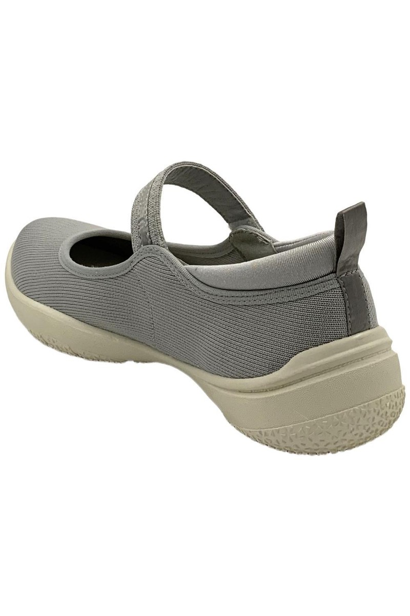 JBU women's Merry Knit Mary Jane Slip Ons Light gray View 3