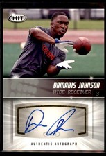 Damaris Johnson 2012 SAGE HIT RC Autograph Rookie Auto #A86 Tulsa Golden