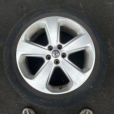 VAUXHALL MOKKA SET OF 18 INCH  ALLOY WHEEL & TYRE 215/55/18 GENUINE 