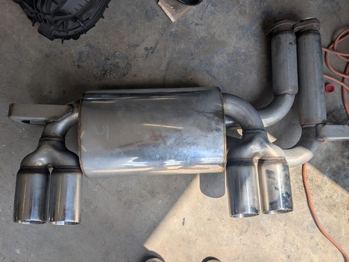 Scorpion Exhausts Upgrade Back Box Quad Exit BMW 3 Series E46 M3