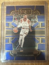 Victor Wembanyama 2023-24 Panini Select - Concourse #87 Blue (RC)