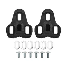 MVTEK Black Fixed Cleats 0° Compatible Look Keo