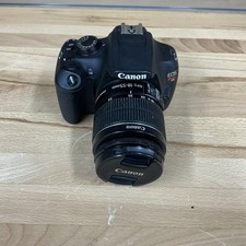 Canon EOS Rebel T5 DSLR 18 MP Camera 18-55mm Lense No Charger