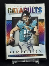 Trevor Lawrence 2022 Panini Origins #CAT-16 Catapults Jacksonville Jaguars