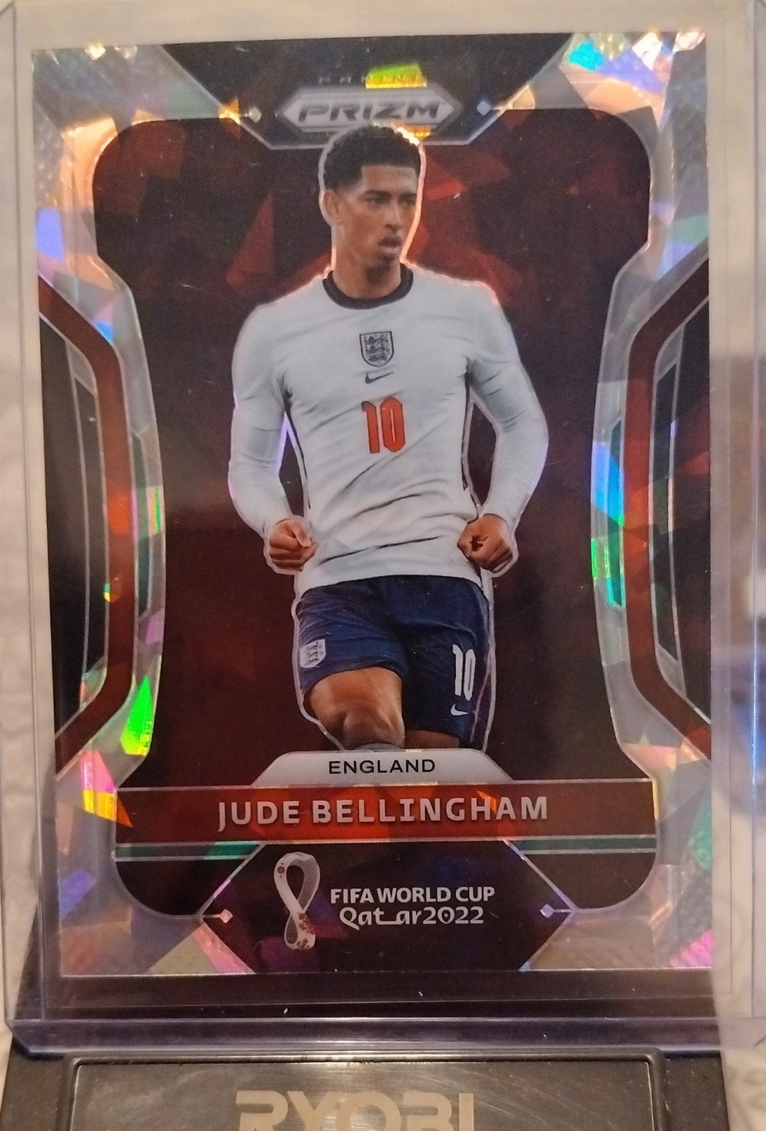 2022 Panini Prizm World Cup Qatar - Jude Bellingham #90 Ice Prizm