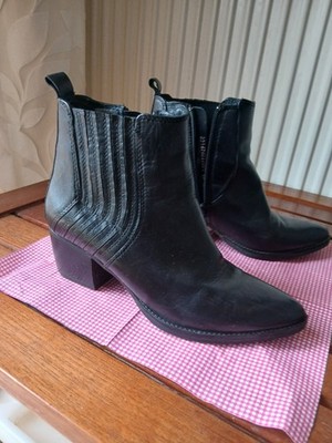 Cox stiefeletten 39 leder schwarz
