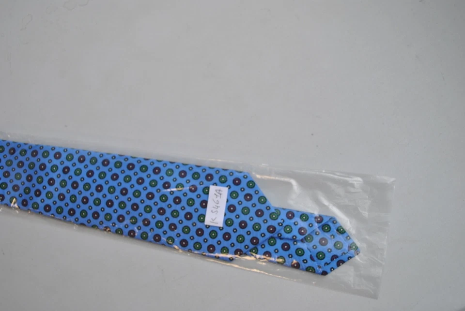 KITON SARTORIA NAPOLI CRAVATTA COLLEZIONE  FATTA A MANO IMBUSTATA 280,00 SETA AV - Imagen 3 de 4