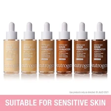 Neutrogena Healthy Skin Sensitive Skin Serum Foundation, Choose Your Shade 1oz