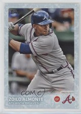2015 Topps Snow Camo 73/99 Zoilo Almonte #681 fm0
