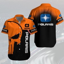 Personalized Name Po Off Road   Snowmobile All Over Printed Hawaiian Shirt