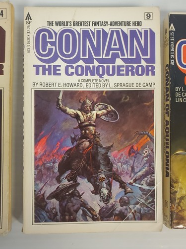 Lot 3 paperbacks Robert E Howard CONAN-The Wanderer, The Conqueror, Of Aquilonia - Picture 3 of 15