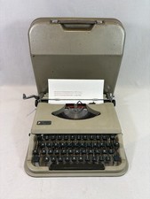 Macchina Da Scrivere Antares Parva Revisionata Pulita Nastro Nuovo 1960