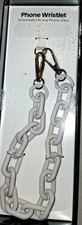 PHONE WRISTLET 12.5" made Of Soft Touch Coated Link Chain
