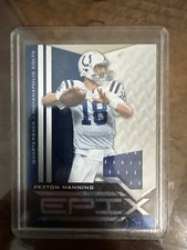 2010 Panini Epix - Epix Peyton Manning #8 Threads Blue Jerseys (MEM)