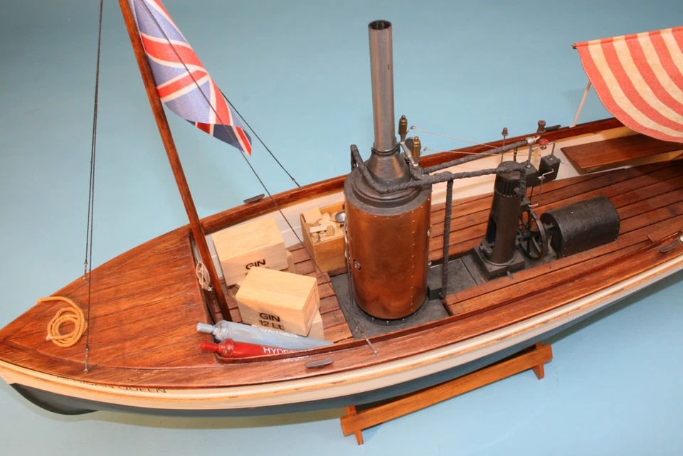 Billing Boats - Boot African Queen Baukasten noch im Original Versandkarton - Bild 2 von 4