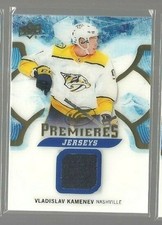 2017-18 Upper Deck Ice Ice Premiere Jersey #IPJVK Vladislav Kamenev (ref 106170)