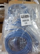 CAT 6 Ethernet Cable Lan Network CAT6 Internet Modem Blue RJ45 Cord LOT Of 10