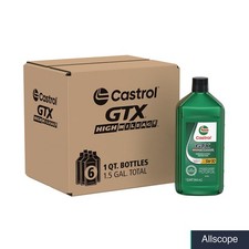 Motor Oil 5W-30 Synthetic Blend High Mileage ...