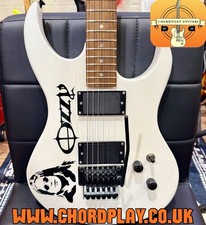 🔥 80s Aria Pro II Excel Superstrat~ Custom Ozzy Osbourne Tribute~ Floyd Rose 🔥