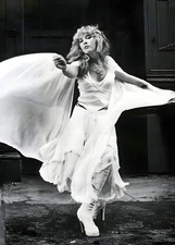 11.69x16.54 Fleetwood Mac Stevie Nicks White Witch Poster