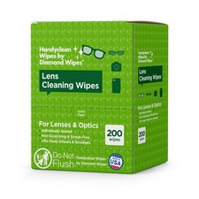 HandyClean Pre-Moistened Lens Cleaning Wipes, Eyeglass Wipes, Screen Wipes, 2...