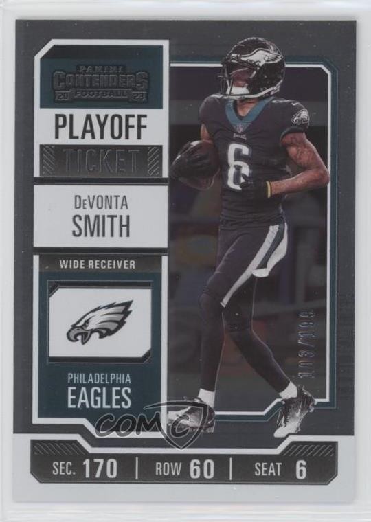 2023 Panini Contenders Playoff Ticket 103/199 DeVonta Smith #79 10w8