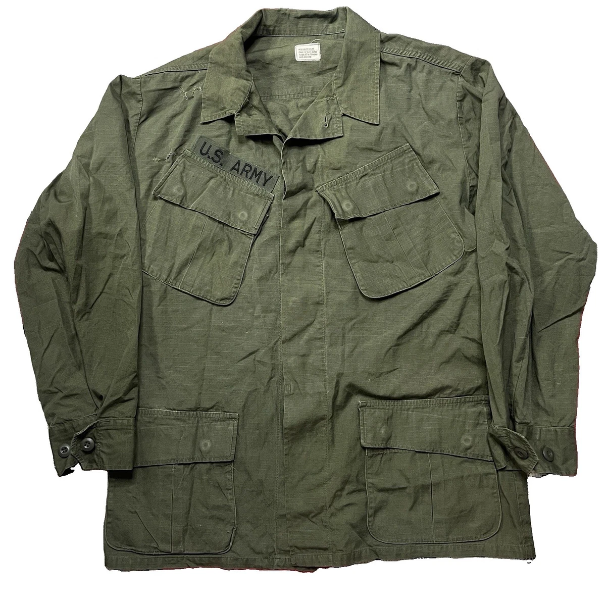 Fatigue Jacket In Original Vietnam War Uniforms for sale | eBay