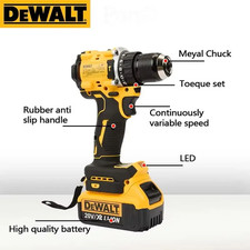 DEWALT DCD805 20V Cordless Combi Hammer, Electric Brushless Drill (No Battery)