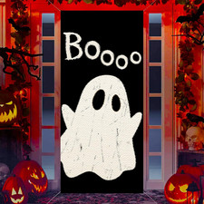 Halloween Ghost Door Cover 35.4x70.8 Inch