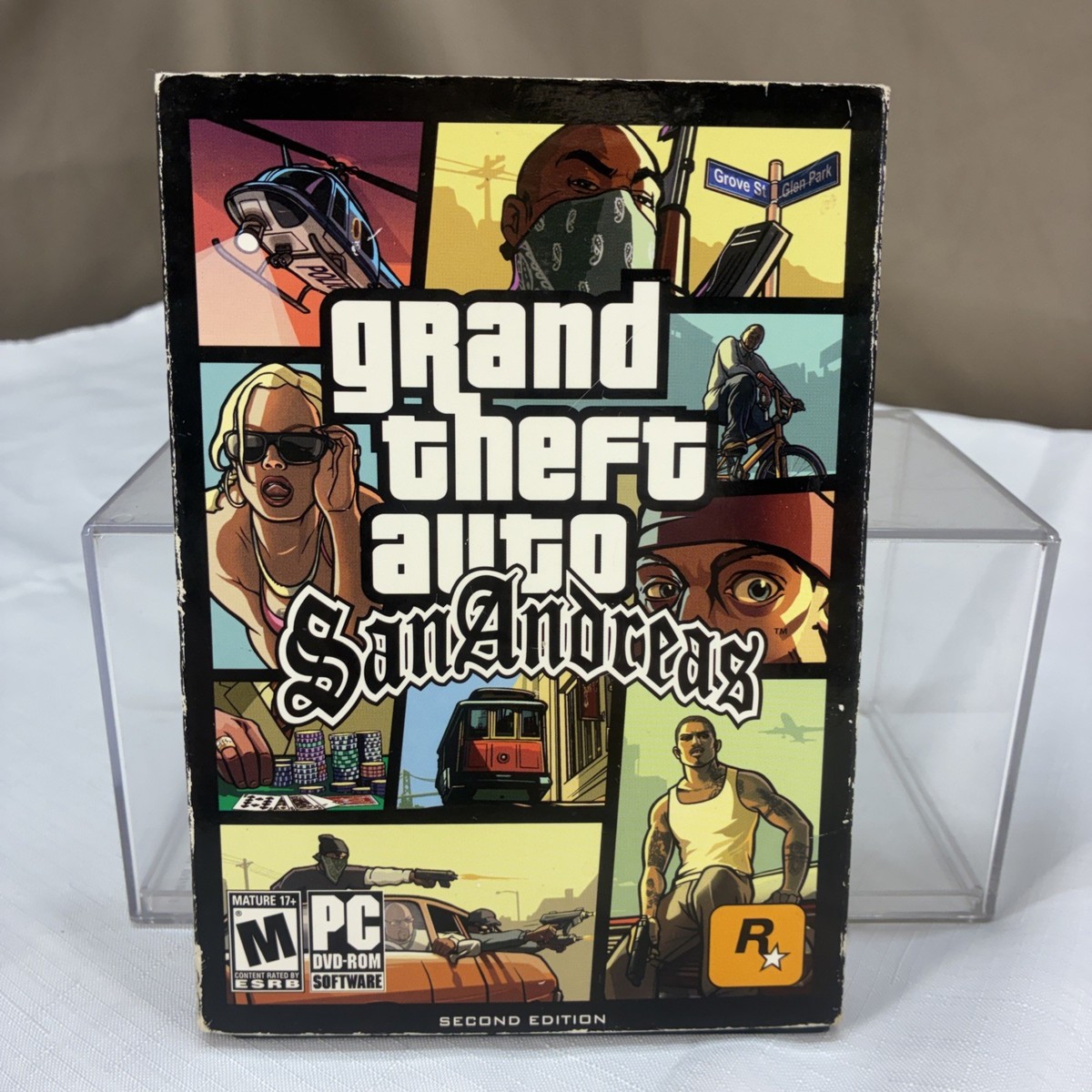 GTA Grand Theft Auto San Andreas PC DVD-ROM Second Edition