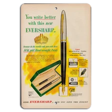 Timeless Elegance: Eversharp Gold Point Pen Vintage Sign