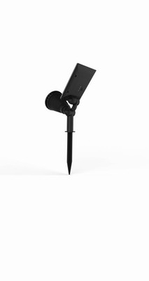 Solar Spotlights, Magictec Warm Light 2-in-1 Adjustable 4 LED Wall/Landscape ...