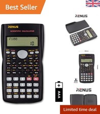 Battery-Powered 2-Line Engineering Calculator - Ideal for Learning & Exploration