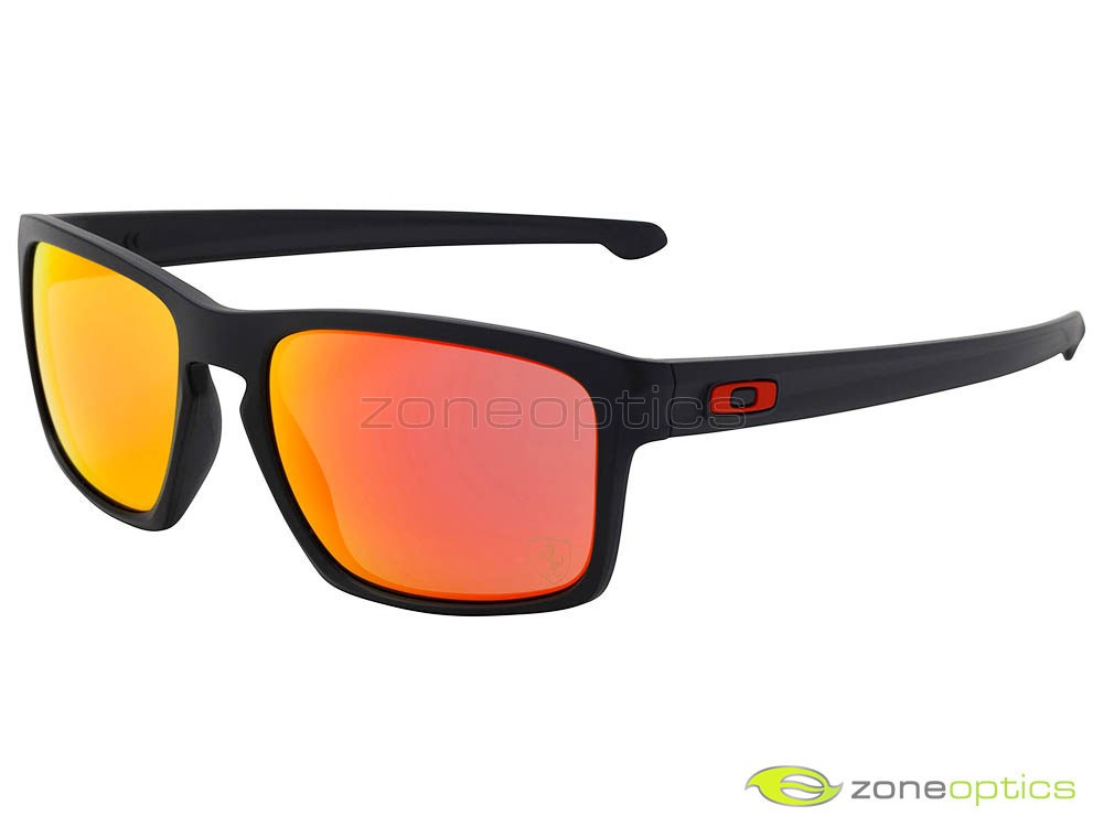 Oakley Sliver Scuderia Ferrari Sunglasses OO9262-12 Matte Black