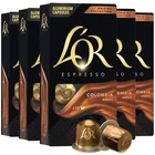 LOR Espresso Coffee Colombia, L'OR BARISTA System & Nespresso, 50 Pods, 12/2026