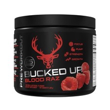 Bucked Up Woke AF High Stimulant - Blood Raz, 12.43oz