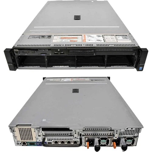 Dell PowerEdge R730 Rack Server 2U 0x CPU 2x Cooler 0x RAM 8x LFF 3.5" H730 Mini