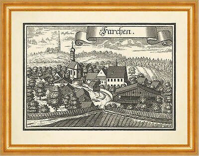 Farchach Farchen Berg Haute-Bavière Starnberg Avant-pays alpin Wening A3 0151 - Photo 1/1