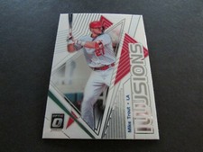 2019 Donruss Optic Baseball Mike Trout Illusions Card #OI-1