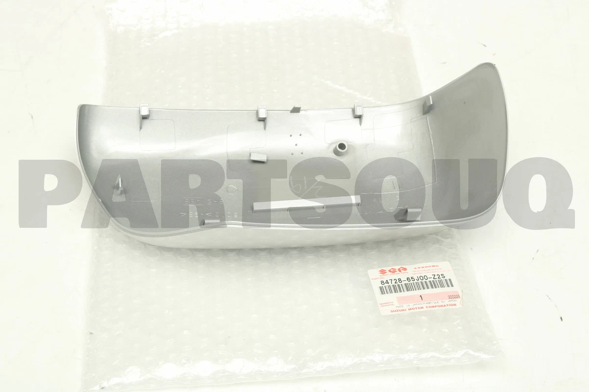 8472865J00Z2S Genuine Suzuki COVER,MIRROR VISOR,L(SILVER) 84728 