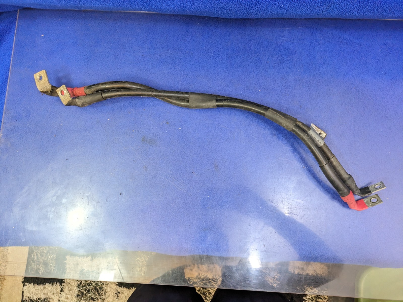 03-12 Bentley Continental flying spur starter wiring harness line oem