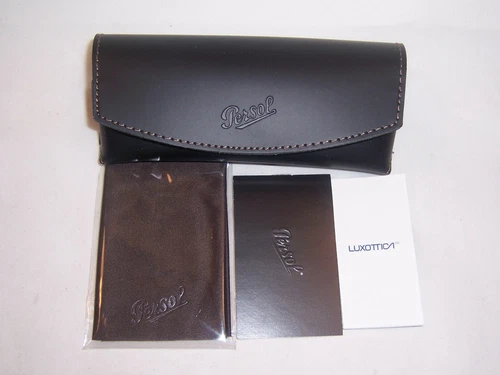 NEU Persol Sonnenbrille PO 3257/S 95/31 SCHWARZ/GRÜN 51 mm ORIGINAL - Bild 2 von 7