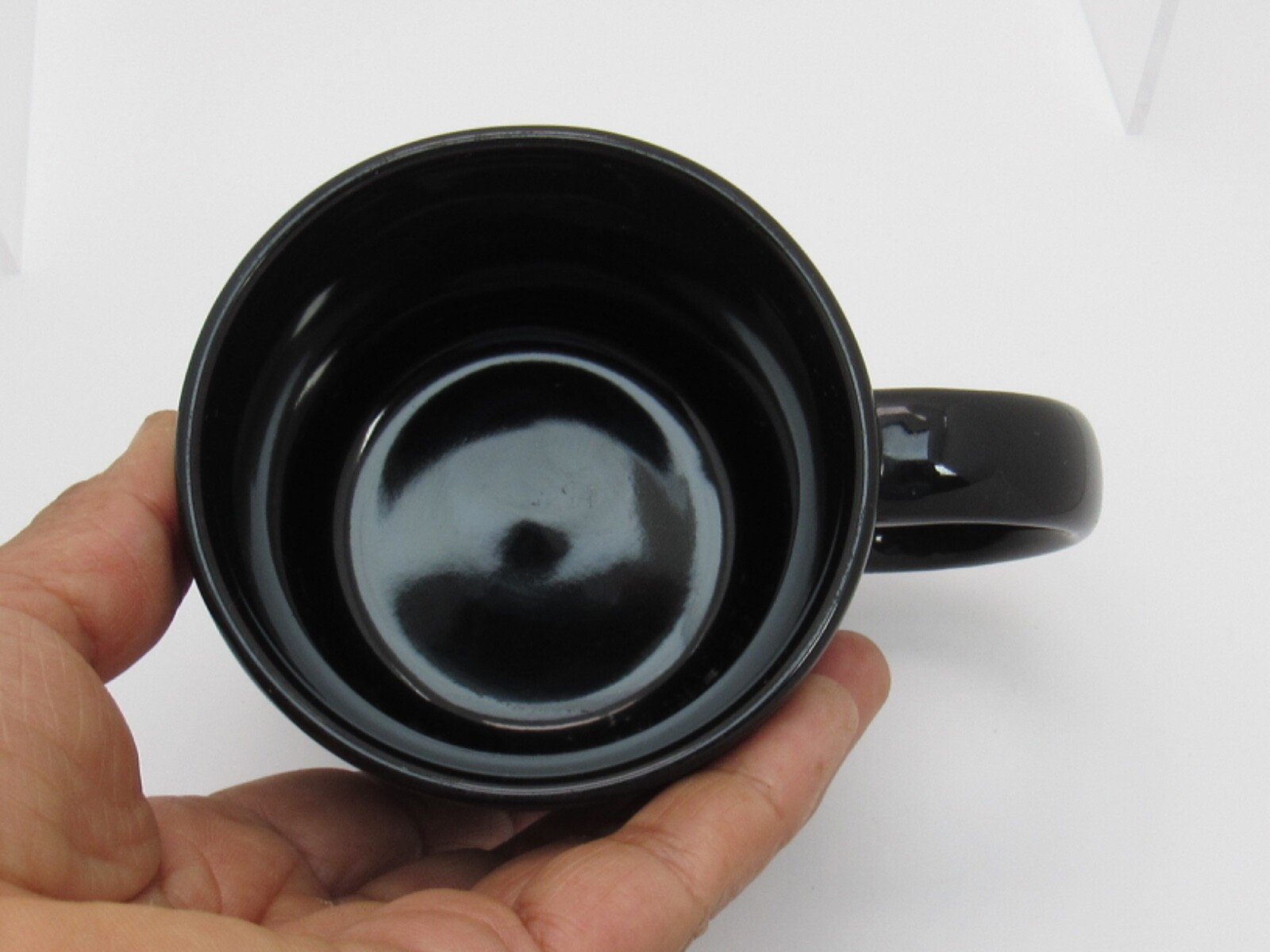 New York Twin Towers 9-11-01 Mug Cup Black Blue Silver M Ware World Trade Center