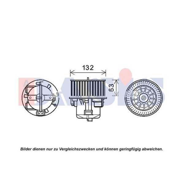 HeizungsgebläSe InnenraumgebläSe LüFter FüR Volvo XC60 156 V60 155 157 BW-image