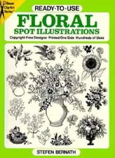Ready-to-Use Floral Spot Illustrations (Dover Clip Art Ready-to-Use) - VERY GOOD