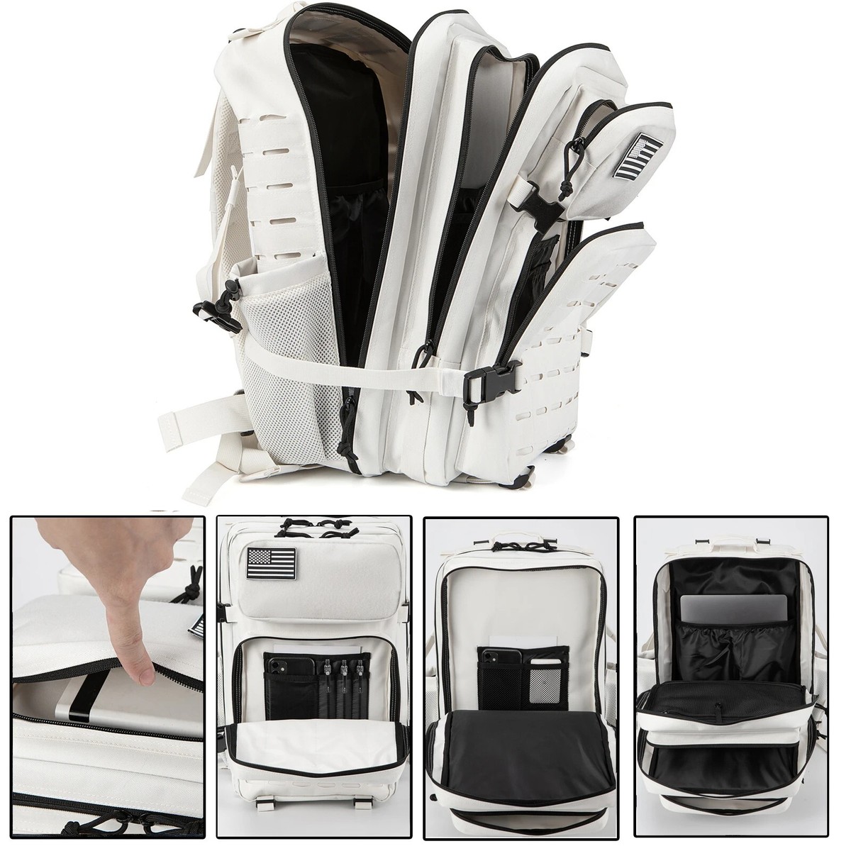 QT&QY 25L/45L Tactical Backpack for Men and Women Outdoor bag