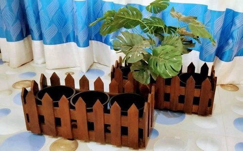 Wooden Plant Pot Stand Homemade Rack Planter Display Holder Indoor Outdoor NEW - Picture 8 of 9